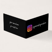 Instagram Visitekaartje (Buitenkant)