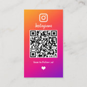 Instagram Visitekaartje (Achterkant)