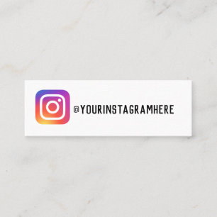 instagram-visitekaartje contactkaartje