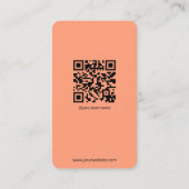 Instagram Visitekaartje Scan om QR-code te verbind (Achterkant)