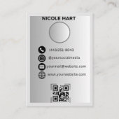 Instagram Visitekaartjes, DIY Canva Visitekaartje (Achterkant)