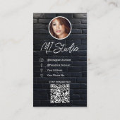 Instagram Visitekaartjes, influencer, estheticus Visitekaartje (Achterkant)