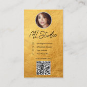 Instagram Visitekaartjes, influencer, estheticus Visitekaartje (Achterkant)