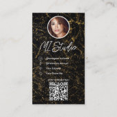 Instagram Visitekaartjes, influencer, estheticus Visitekaartje (Achterkant)