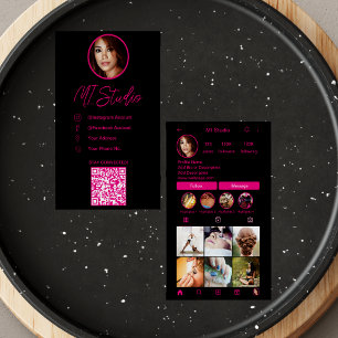 Instagram Visitekaartjes, influencer, estheticus Visitekaartje