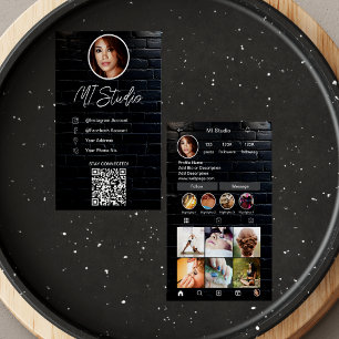 Instagram Visitekaartjes, influencer, estheticus Visitekaartje