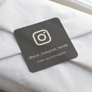 Instagram Volg Sticker Aangepaste sociale media