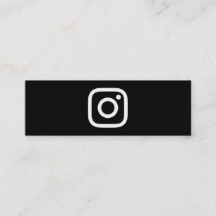 Instagram volgers mini visitekaartje