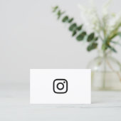 instagram volgers visitekaartje (Staand voorkant)