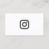 instagram volgers visitekaartje (Voorkant)