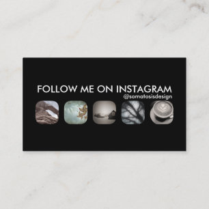 instagram volgers visitekaartje