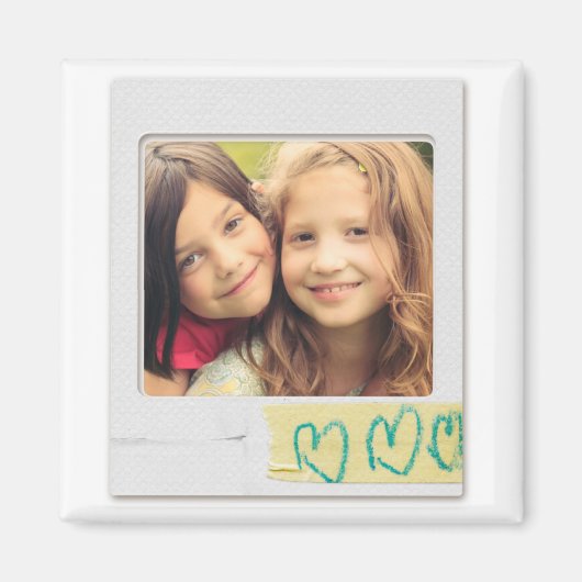 instagram vriend photomagnet magneet (Voorkant)