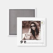 instagram vriend photomagnet magneet (Voorkant / Achterkant)