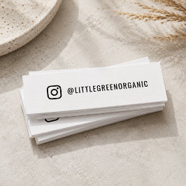 Instagram Zakelijke Kaarten | Aangepaste IG Handva Mini Visitekaartje