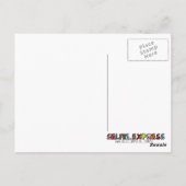 instagram zomerfoto - briefkaarten (Achterkant)