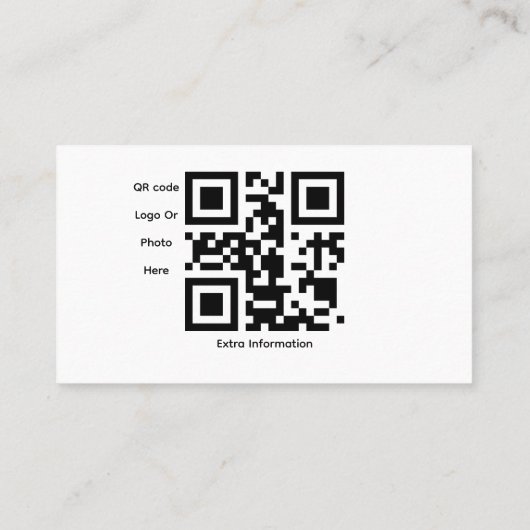 Instagramstijl Visitekaartje (Achterkant)