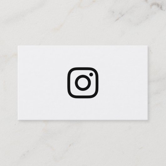 instagramvolgers contactkaartje (Voorkant)