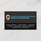 Installateur van isolatie Energie-efficiëntie Aann Visitekaartje (Voorkant)