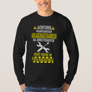 Installateurs van Mannen System Mechanics Heating  T-shirt