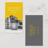 Installatie en reparatie van apparaten visitekaartje (Voorkant / Achterkant)