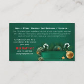 Installatie en verwijdering van kerstverlichting visitekaartje (Achterkant)