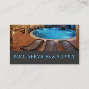 Installatie-reparatie Pool Hot Tub Jacuzzi Visitekaartje