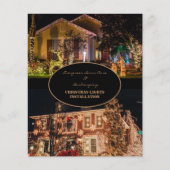 Installatie van kerstlampjes 2 Foto Flyer (Voorkant)