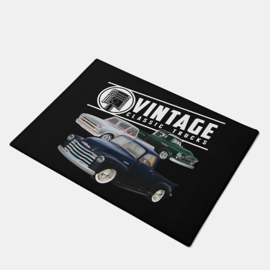  installatie van klassieke vrachtwagens deurmat (Schuin)