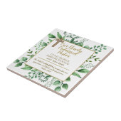 Installatie van pastor - Nieuw besteld cadeautje G Tegeltje (Zijkant)