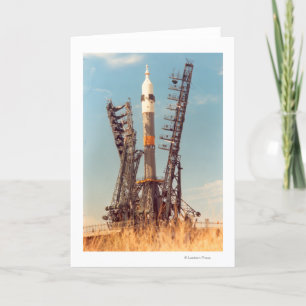 Installatie van Ruimtevaartuig Soyuz in Baikonur Kaart