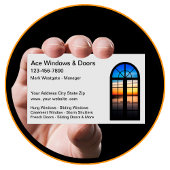 Installatie van vensters en deuren visitekaartje