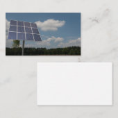 installatiebedrijf voor zonnepanelen visitekaartje (Voorkant / Achterkant)