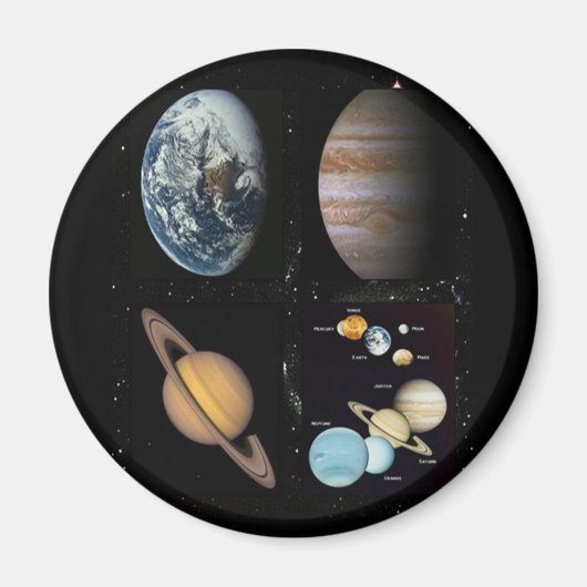 Installaties voor de collage van zonnestelsels magneet (Voorkant)