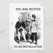 Installatieuitnodigingen Kaart (Voorkant / Achterkant)