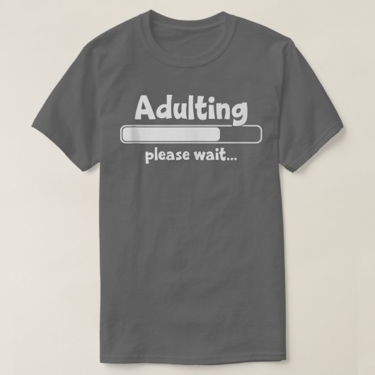 Installing Muscles Loading Please Wait Men Funny G T-shirt (Design voorkant)