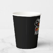 Installing Muscles Please Wait Funny Gym Workout Papieren Bekers (Rechts)