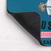 Installing Muscles Unicorn Weight Lifting Fitness  Muismat (Hoek)