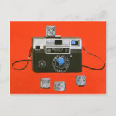 Instamcamera met zweetblokjes briefkaart (Voorkant)