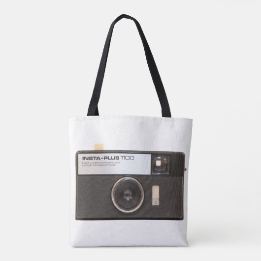 Instamcamera Tote Bag (Achterkant)