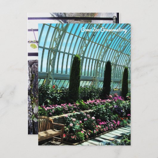 Instandhouding dierentuin Como Briefkaart (Voorkant / Achterkant)