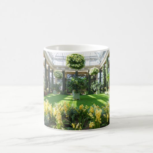 Instandhouding in de tuinen van Longwood Koffiemok (Center)