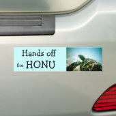 Instandhouding: Sparen de Schildpad van het Zee Bumpersticker (Op auto)