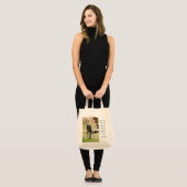 instandhouding van de zebra tote bag (Voorkant (model))