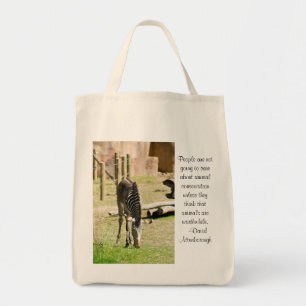 instandhouding van de zebra tote bag