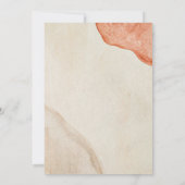 Instant Boho Cream Aqeeqah Aqiqah Uitnodigingskaar Kaart (Achterkant)