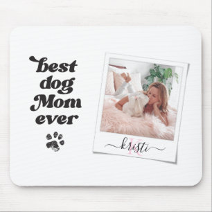 Instant Camera Beste Hondenmoeder Ooit Wit Muismat
