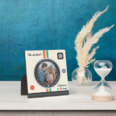 Instant Camera Couple Photo Unique Jubileum Fotoplaat (Insitu)