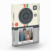Instant Camera Couple Photo Unique Wedding Fotoblokken
