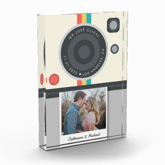 Instant Camera Koppel Foto Unieke Bruiloft (Links)