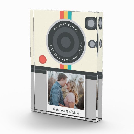 Instant Camera Koppel Foto Unieke Bruiloft (Rechts)